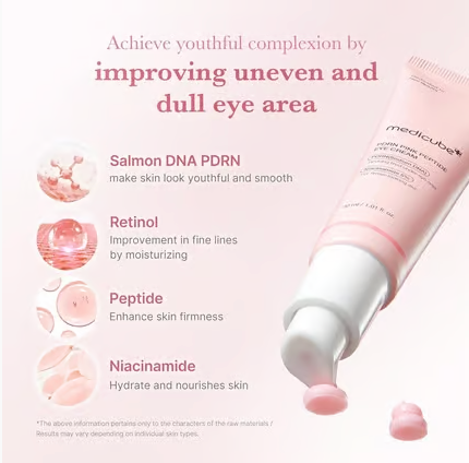 Medicube – Salmon DNA PDRN Pink Peptide Eye Serum