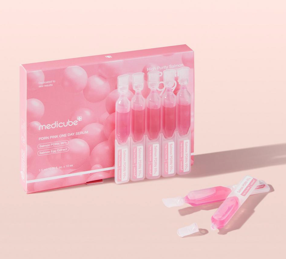 Medicube – Salmon DNA PDRN Pink One Day Serum 99% Intensive
