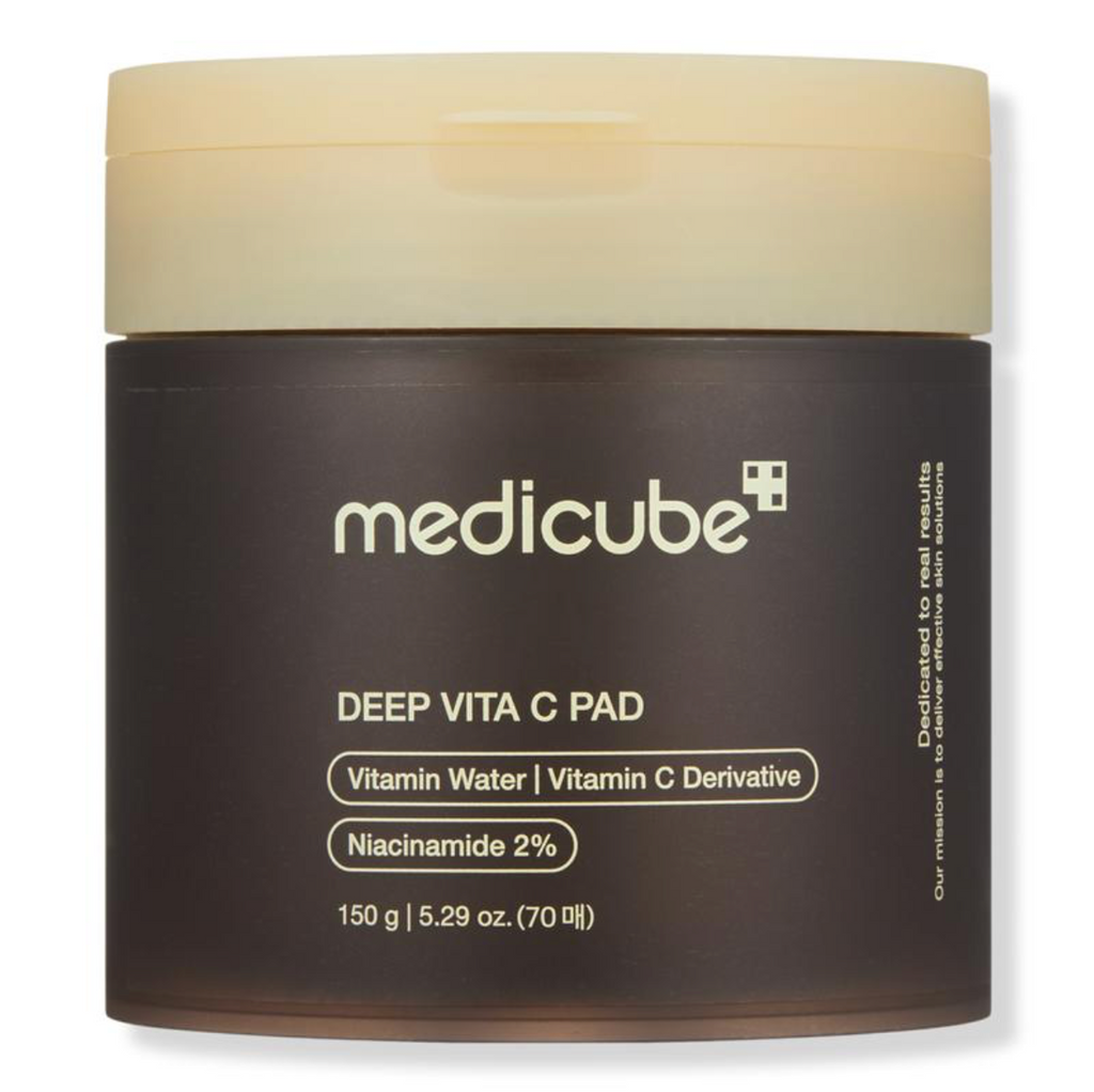 Medicube Deep Vita C Pad – Pads Tonifiants Éclat à la Vitamine C 150 g 70 pads