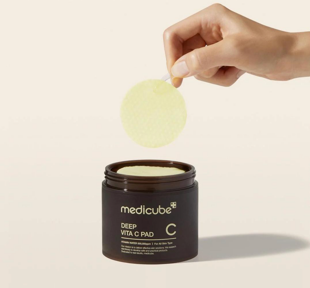 Medicube Deep Vita C Pad – Pads Tonifiants Éclat à la Vitamine C 150 g 70 pads