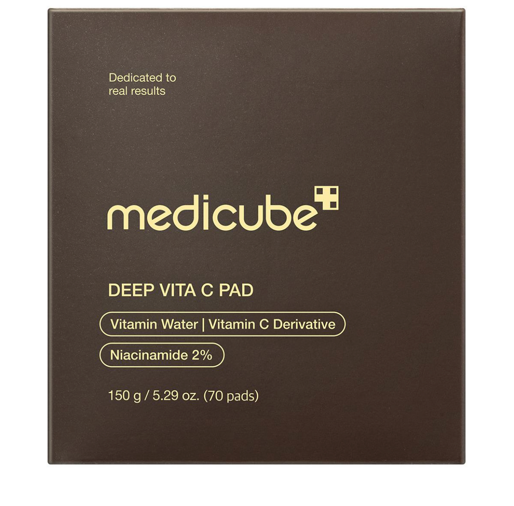 Medicube Deep Vita C Pad – Pads Tonifiants Éclat à la Vitamine C 150 g 70 pads