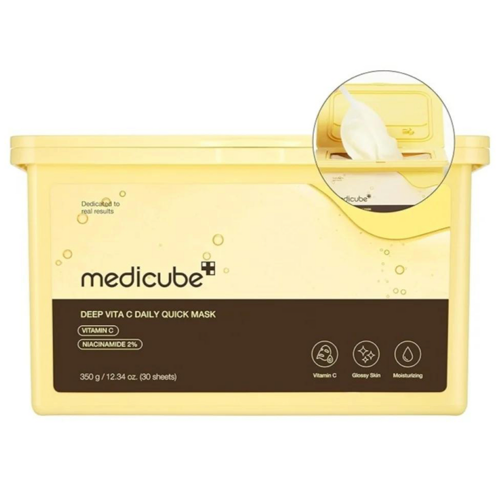 Medicube Deep Vita C Daily Quick Mask – 30 Masques